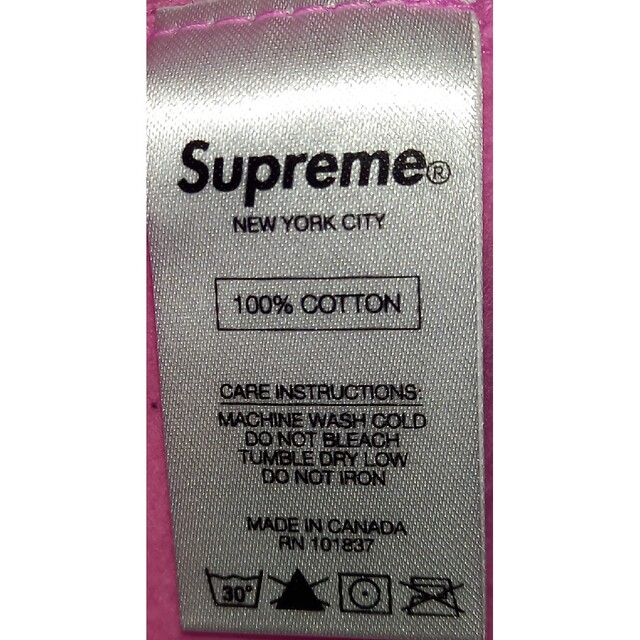 [極少]Supreme 15aw boxlogo crewneck pink M