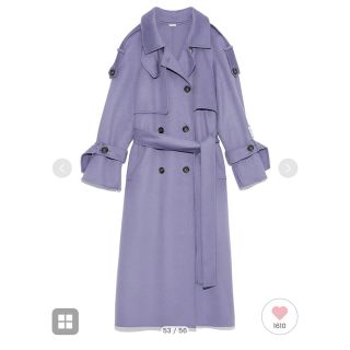 スナイデル(SNIDEL) ロングコート(レディース)(ブルー・ネイビー/青色