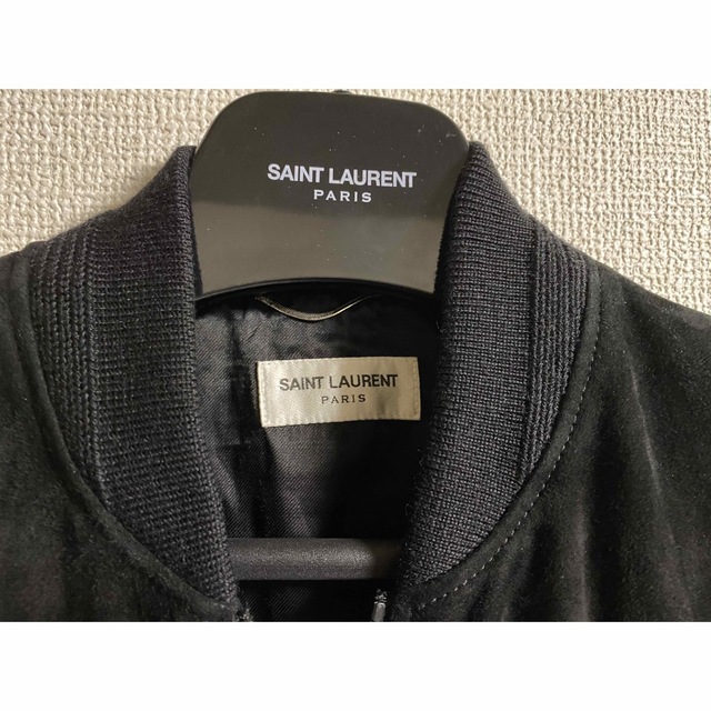 サンローランパリ MA1 スエードレザージャケット saint laurent