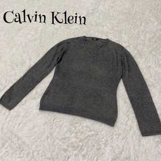 カルバンクライン(Calvin Klein)のCalvin Klein カルバンクライン ☆ セーター アンゴラ混 ラメ(ニット/セーター)