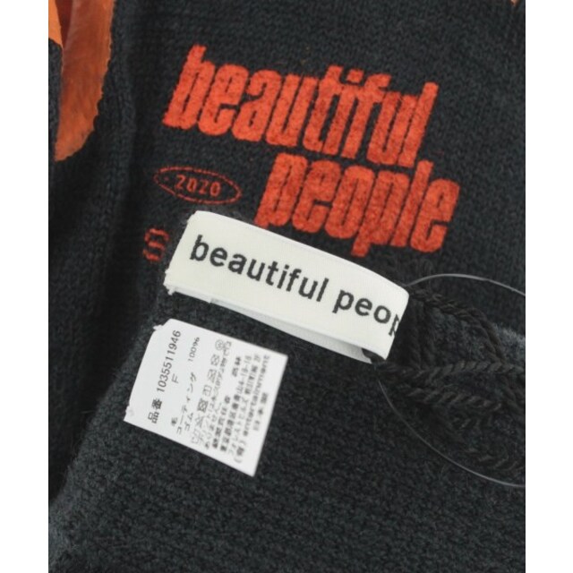 beautiful people ビューティフルピープル 手袋 F 紺xオレンジ 【古着】【中古】