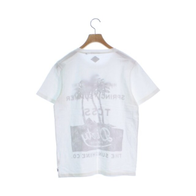 TCSS(ティーシーエスエス)のTCSS ティーシーエスエス Tシャツ・カットソー L 白 【古着】【中古】 メンズのトップス(Tシャツ/カットソー(半袖/袖なし))の商品写真