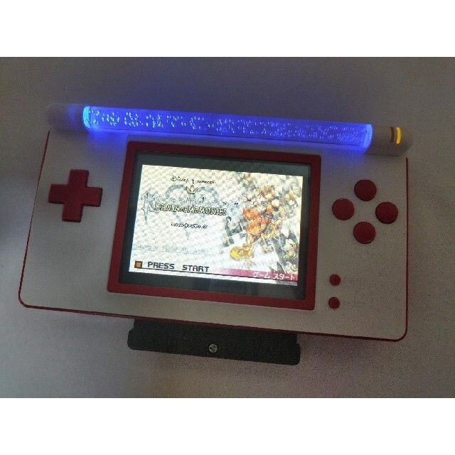 送料込 魔改造ゲームボーイマクロ　GAMEBOY　MACRO　ファミコン風塗装