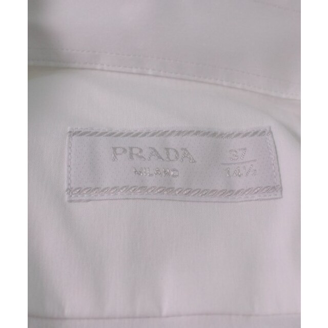 PRADA プラダ ドレスシャツ 37(XL位) 白 2