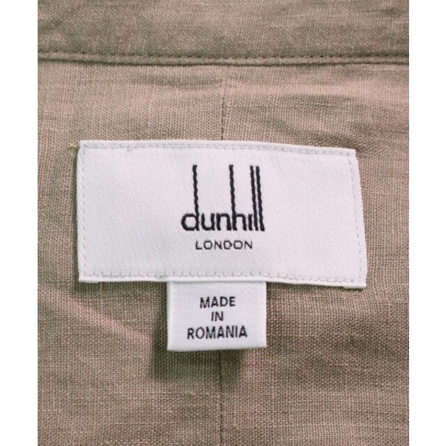 Dunhill(ダンヒル)のdunhill ダンヒル カジュアルシャツ M ベージュ 【古着】【中古】 メンズのトップス(シャツ)の商品写真