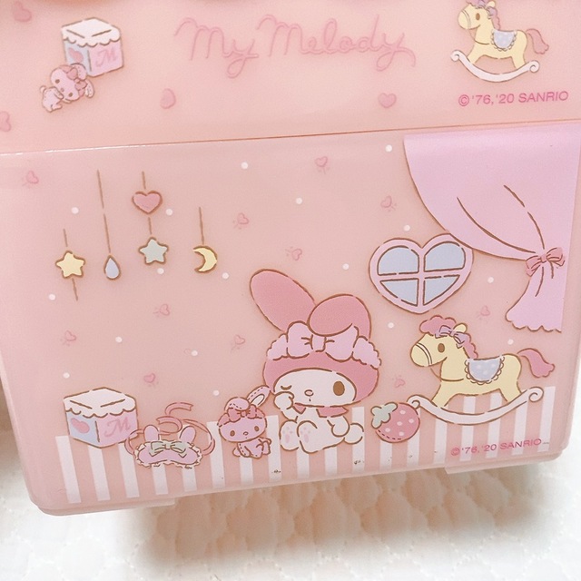 マイメロディ - マイメロディ ピピちゃん いちご トレイ付き収納