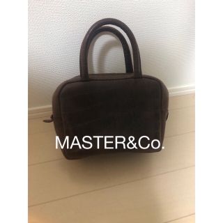 MASTER&Co. マスターアンドコー ミニバッグ ブラウン