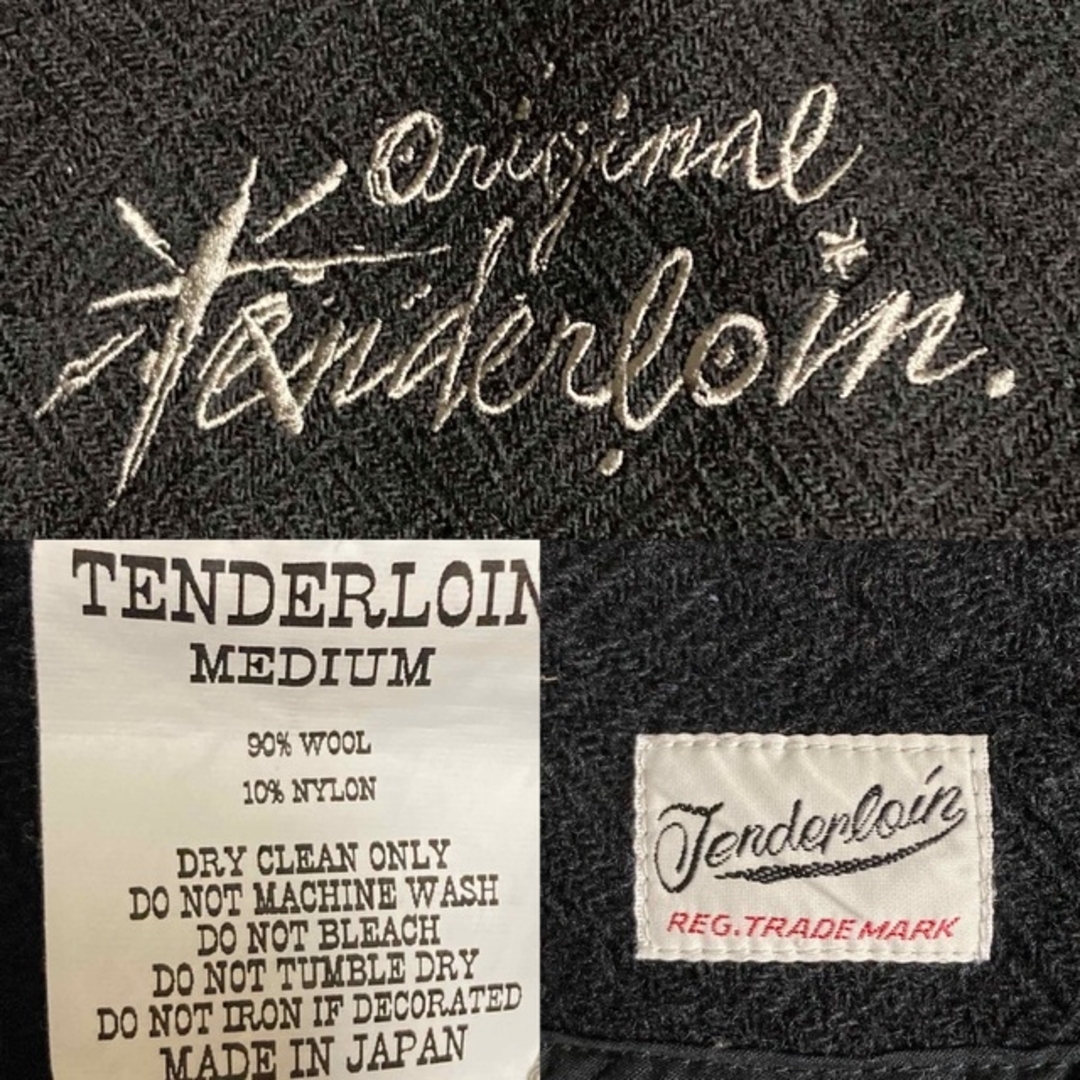 TENDERLOIN - テンダーロイン MELTON 3BUTTONS JKT メルトン ...