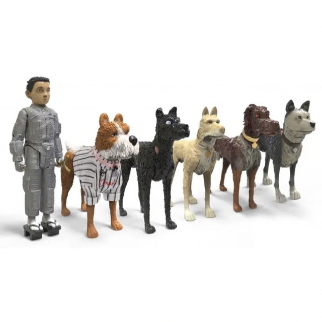 映画「犬ヶ島」ウエス・アンダーソン フィギュアセット www