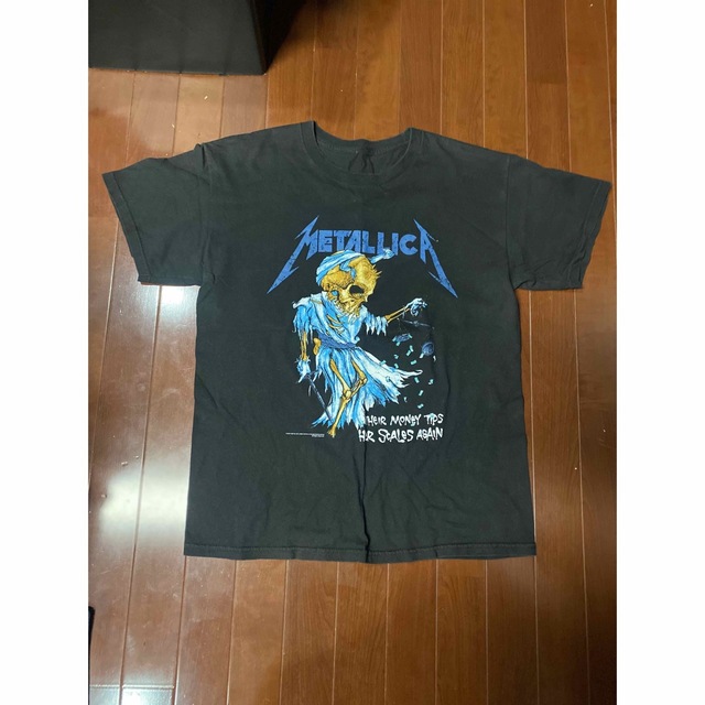 00´S 当時物 METALLIC PUSHEAD Tシャツ ヴィンテージ 純正売れ筋