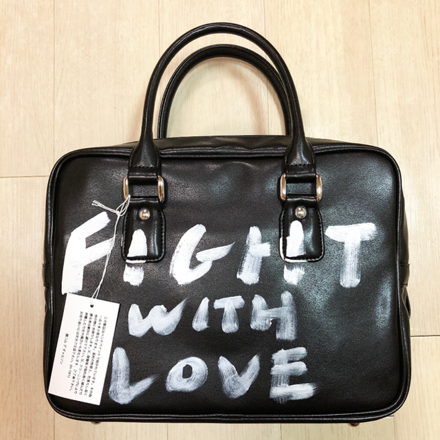 COMME des GARCONS - 新品 コムデギャルソンガール メッセージペイントバッグ　青山バッグ