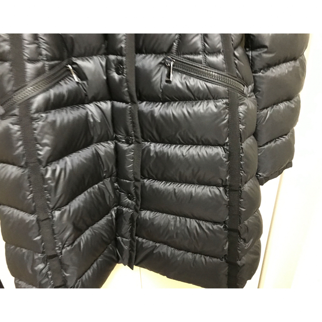 MONCLER(モンクレール)のMONCLER モンクレール Hermineロングダウンジャケット サイズ0 レディースのジャケット/アウター(ダウンジャケット)の商品写真