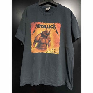 00'S 当時物　METALLIC Tシャツ ヴィンテージ　XL 　メタリカ(Tシャツ/カットソー(半袖/袖なし))