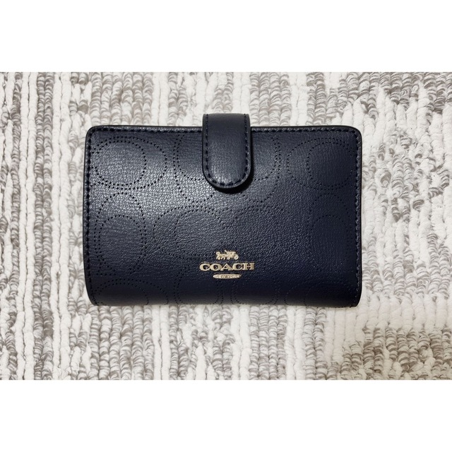 COACH - コーチ ミディアム コーナージップウォレット シグネチャー