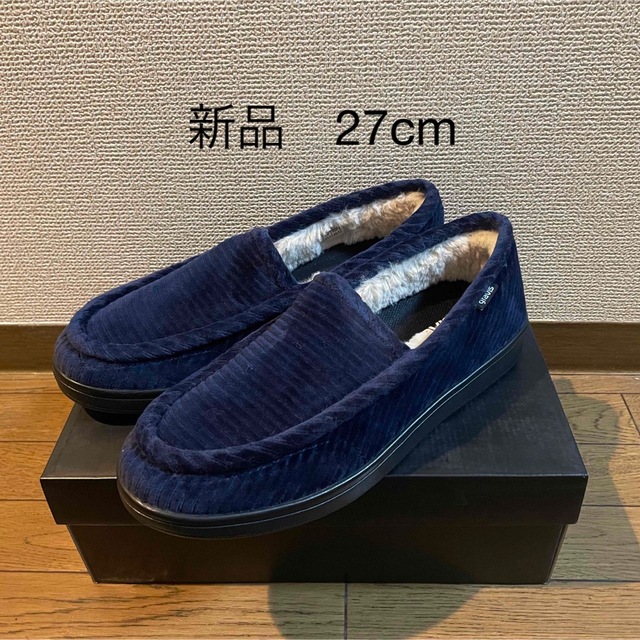 gravis(グラビス)の新品 GRAVIS ZIMMER スリッポン NAVY 27cm メンズの靴/シューズ(スニーカー)の商品写真