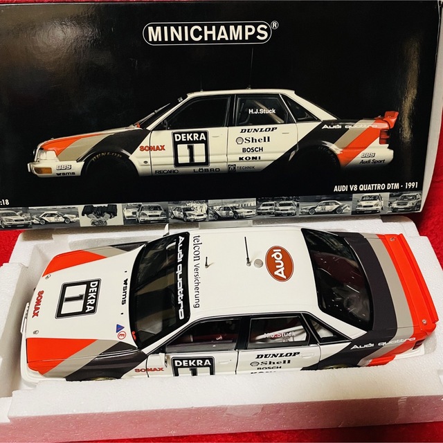 1/18 PMA アウディ V8 クワトロ DTM 1991 H.J.スタック 8