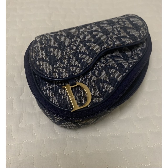 Dior  ポーチ　トロッター　デニム　ビンテージ