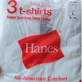 ヘインズ(Hanes)のHanes　ヘインズ　 VネックTシャツ　Lサイズ(Tシャツ/カットソー(半袖/袖なし))