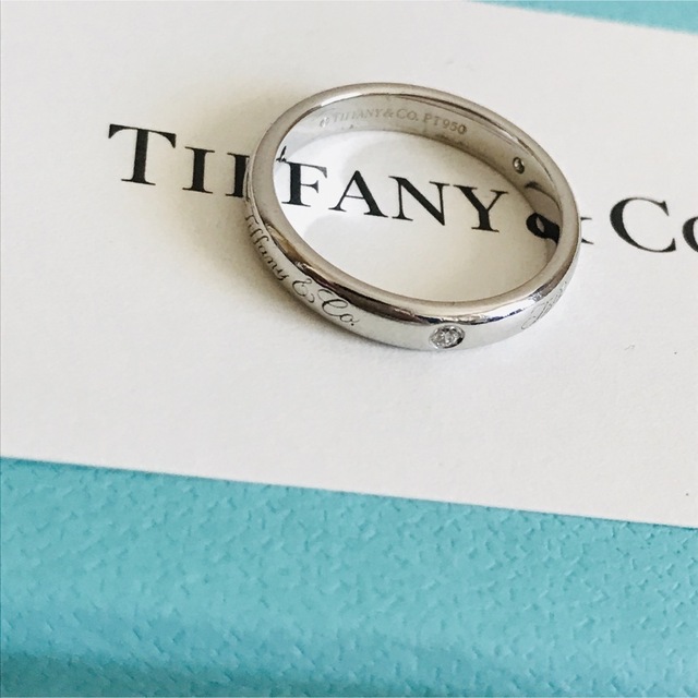 Tiffany & Co.(ティファニー)のティファニー ダイヤリング ダ ノーツルシダ 3P 8.5号 Pt950 レディースのアクセサリー(リング(指輪))の商品写真