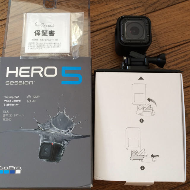 GoPro sessionの通販 by ゆり's shop｜ゴープロならラクマ - GoPro HERO5 格安大得価