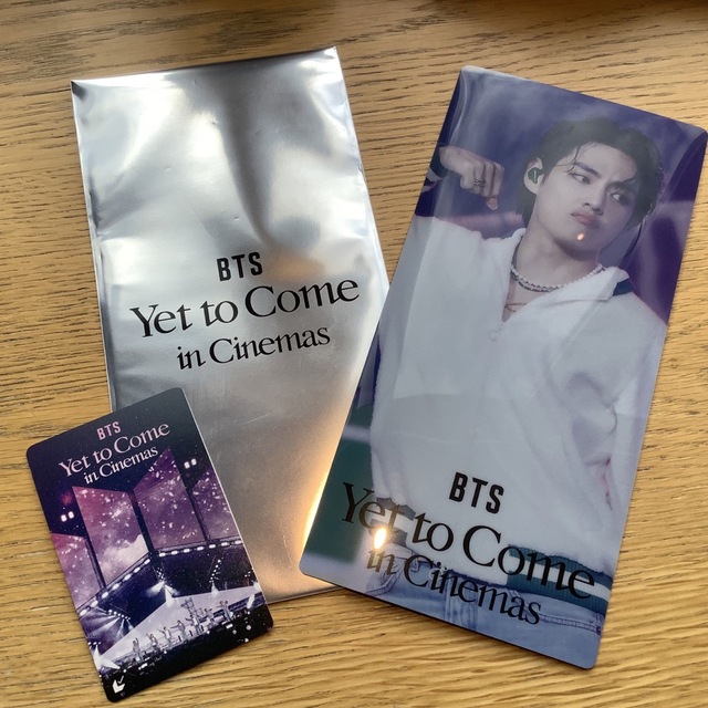 BTS Yet to Come in cinema ムビチケ 特典付き テテ