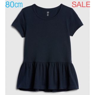 ベビーギャップ(babyGAP)のSALE『新品』babyGap チュニック丈 半袖Tシャツ 80㎝(Ｔシャツ)