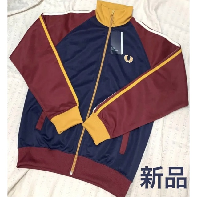 超希少 新品 フレッドペリー トラックジャケット デッドストック マルチカラー | フリマアプリ ラクマ