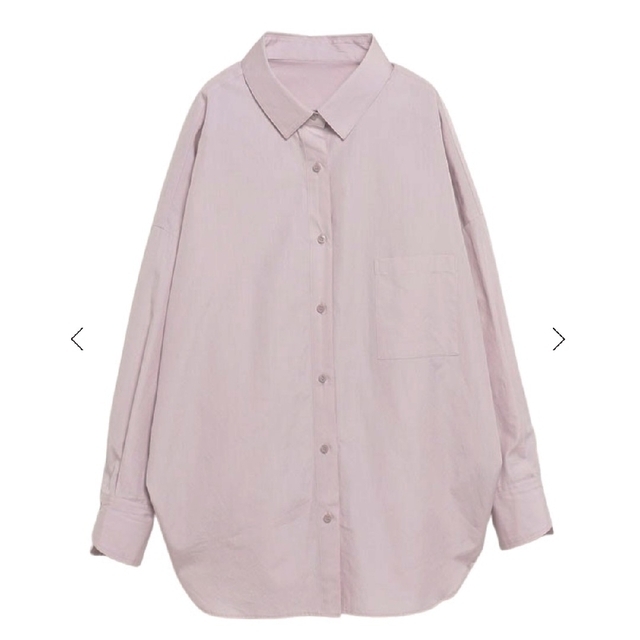 ánuans(アニュアンス)の新品☆anuans☆スタンダードシャツ☆GRAYISH PINK レディースのトップス(シャツ/ブラウス(長袖/七分))の商品写真