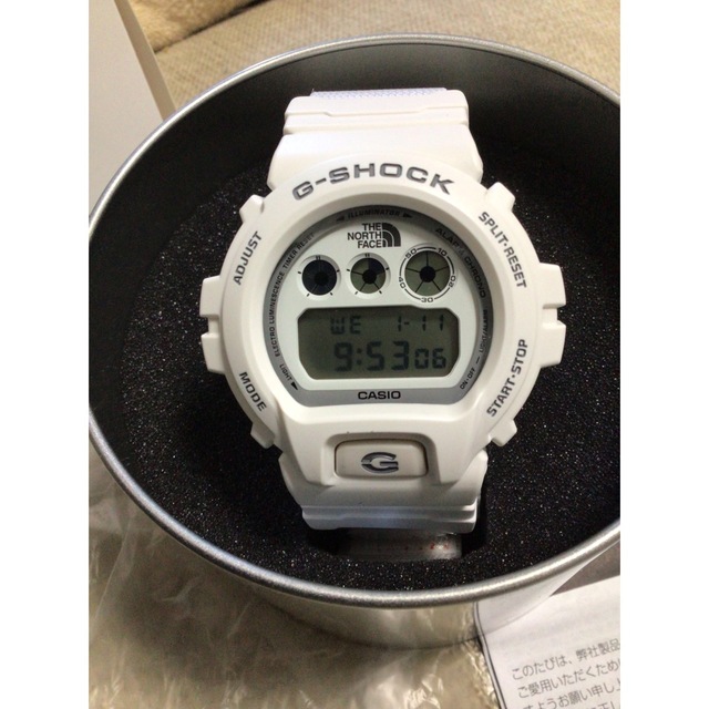 特別送料無料!】 Supreme The North Face G-SHOCK Watch 白