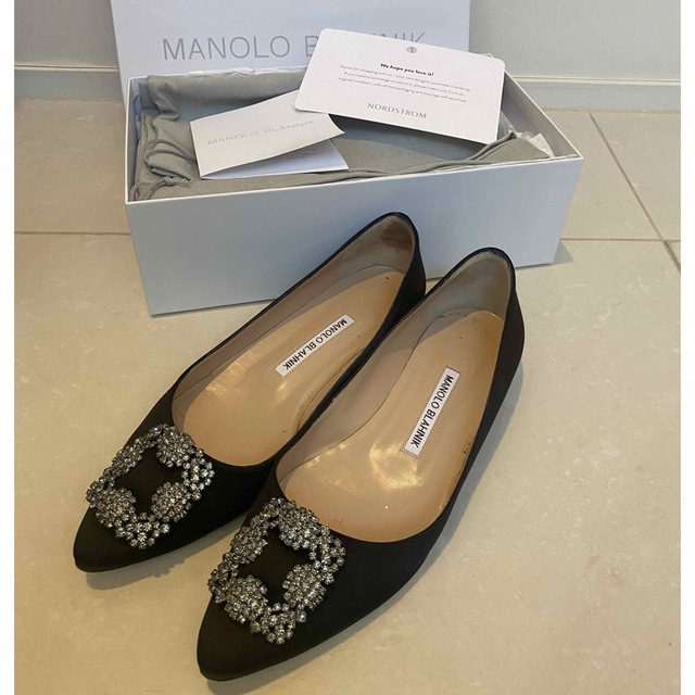 2022年製 新品】 MANOLO BLAHNIK - マノロブラニク☆ハンギシ☆size37