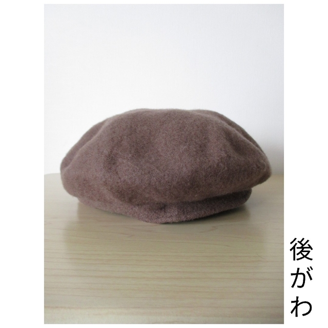 SM2(サマンサモスモス)のSM2☆ｻﾏﾝｻﾓｽﾓｽ☆ｷｬｽｹｯﾄ☆ﾌﾞﾗｳﾝ☆Fｻｲｽﾞ☆冬小物 レディースの帽子(キャスケット)の商品写真