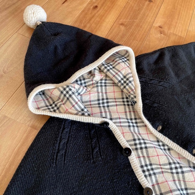 BURBERRY(バーバリー)のBurberry/ポンチョ キッズ/ベビー/マタニティのベビー服(~85cm)(ジャケット/コート)の商品写真