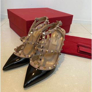 ヴァレンティノ(VALENTINO)のヴァレンティノ☆ロックスタッズ☆size37(ハイヒール/パンプス)