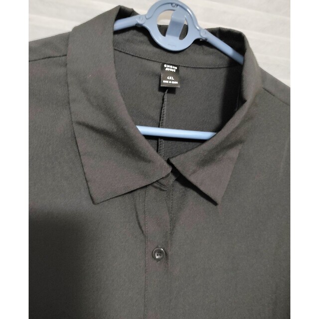 SHEIN　ロングシャツ　柔らかシャツ　シャツワンピース レディースのワンピース(ひざ丈ワンピース)の商品写真