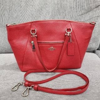 コーチ(COACH)のCOACH ハンドバッグ 赤(ハンドバッグ)