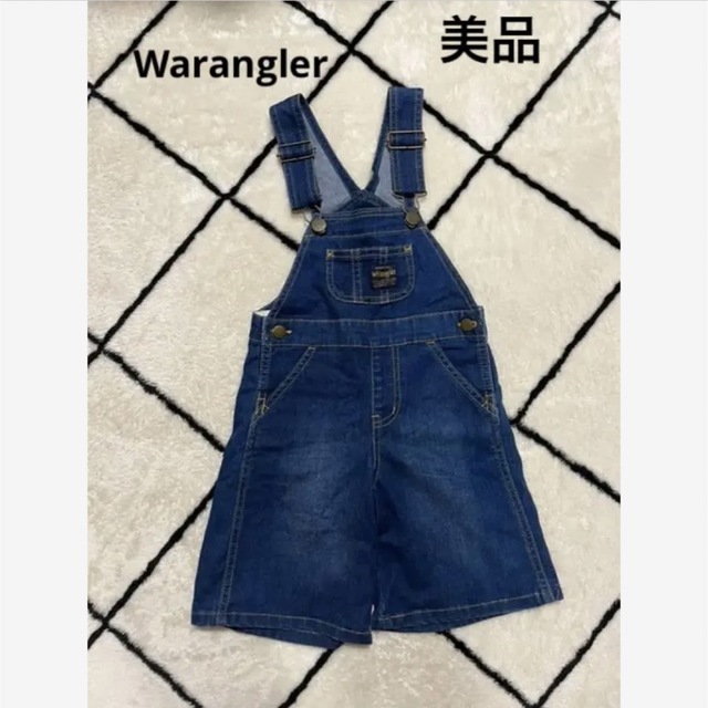 Wrangler(ラングラー)のオーバーオール サロペット デニム キッズ/ベビー/マタニティのベビー服(~85cm)(パンツ)の商品写真