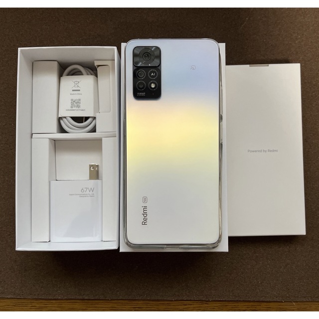 Xiaomi Redmi Note 11 Pro 5G ポーラーホワイトの通販 by SARUSA's