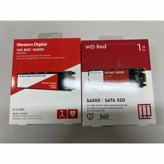 WD red SA500 SATA SSD 1tbx2