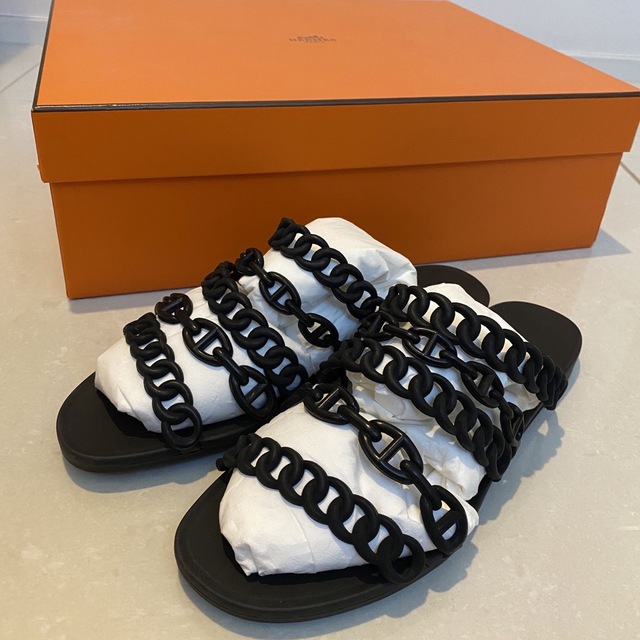 エルメス☆サンダル☆size37-