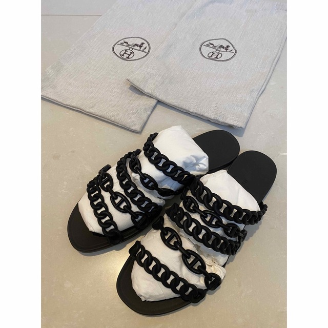 エルメス☆サンダル☆size37-