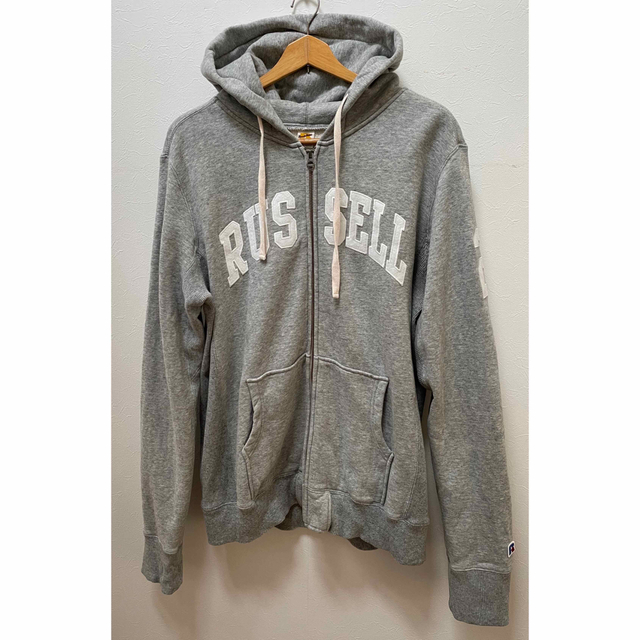 RUSSELL ATHLETICラッセルアスレティック　ジップアップパーカーXL