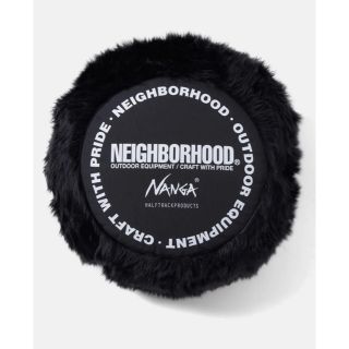 ネイバーフッド(NEIGHBORHOOD)のネイバーフッド×ナンガ　クッションカバー　新品　ブラック　nanga(寝袋/寝具)