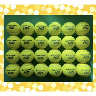 ダンロップ(DUNLOP)の硬式テニスボール　練習用　２４個　DUNLOP HD(ボール)