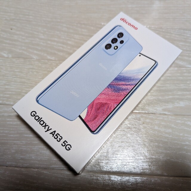 DOCOMO　Galaxy À53 5G 送料無料 スマホ/家電/カメラのスマートフォン/携帯電話(スマートフォン本体)の商品写真