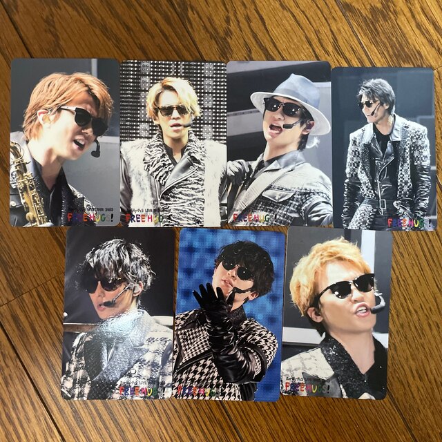 Kis-My-Ft2(キスマイフットツー)のKisMyFt2 FREEHUG！ カード チケットの音楽(男性アイドル)の商品写真