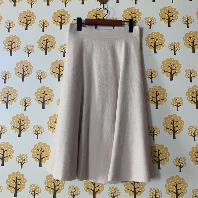 MUJI (無印良品)(ムジルシリョウヒン)の無印良品 チクチクしないニットスカート  レディースのスカート(ひざ丈スカート)の商品写真