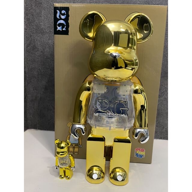 BE@RBRICK 2G REVERSE 400％ ＆100% GOLD - その他