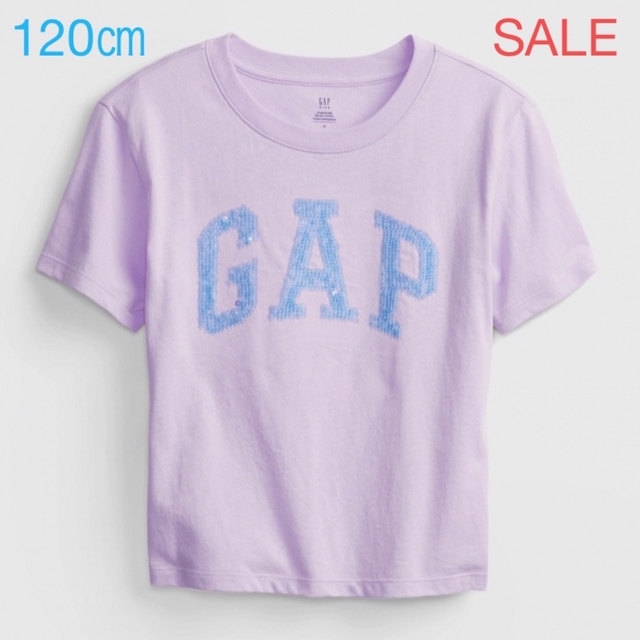 GAP Kids(ギャップキッズ)のSALE『新品』GapKids スパンコール付Tシャツ 120㎝ キッズ/ベビー/マタニティのキッズ服女の子用(90cm~)(Tシャツ/カットソー)の商品写真