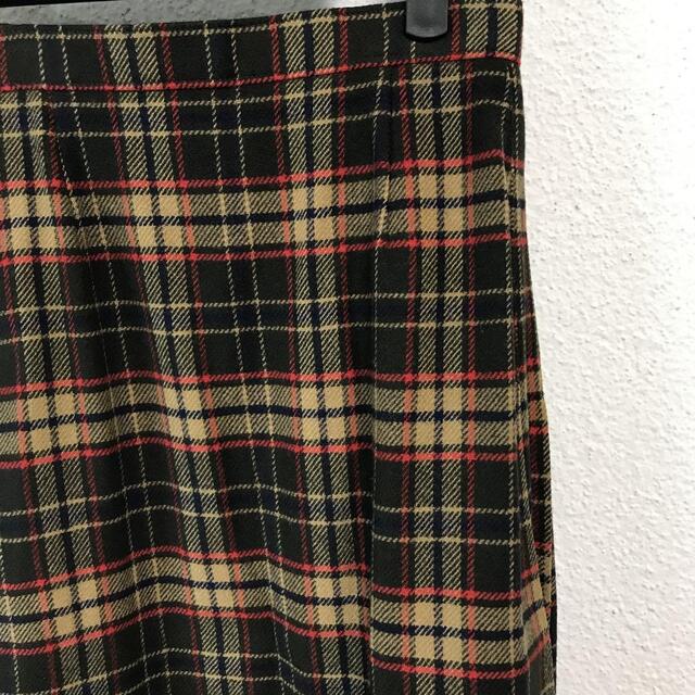 vintage DAKS heavy wool skirt e