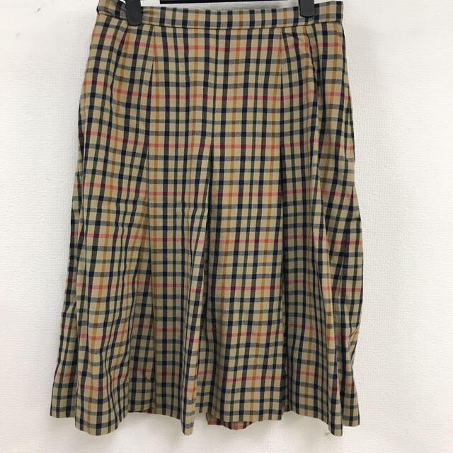 vintage DAKS classic check skirt  k